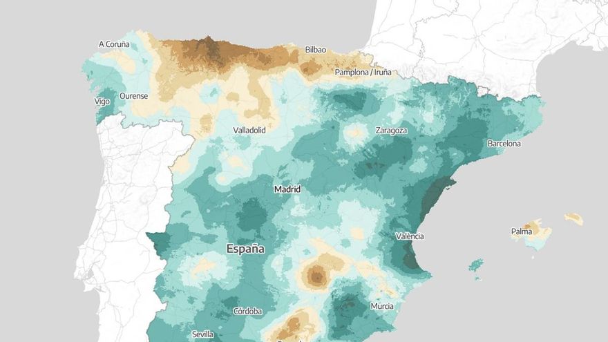 Mapas y claves para entender qué está pasando con la sequía en Cantabria
