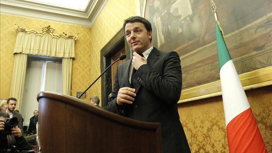 Renzi asegura que la creación de su Gobierno es "cuestión de horas"