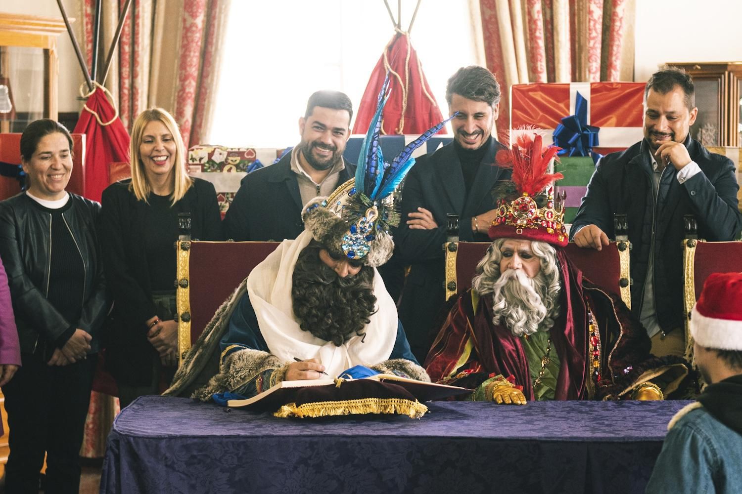 Los Reyes Magos visitan Canarias