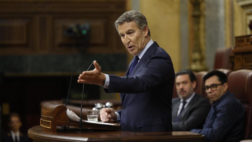 Feijóo pide elecciones y apela a los socios: "Esto no va de Sánchez o ultraderecha, va de Sánchez o de decencia"