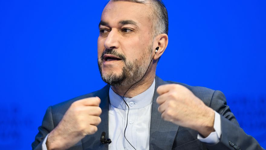El ministro iraní de Exteriores, Hosein Amir Abdolahian. EFE/EPA/LAURENT GILLIERON
