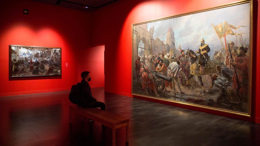 Rusia muestra a través del arte en Málaga su historia jalonada de guerras