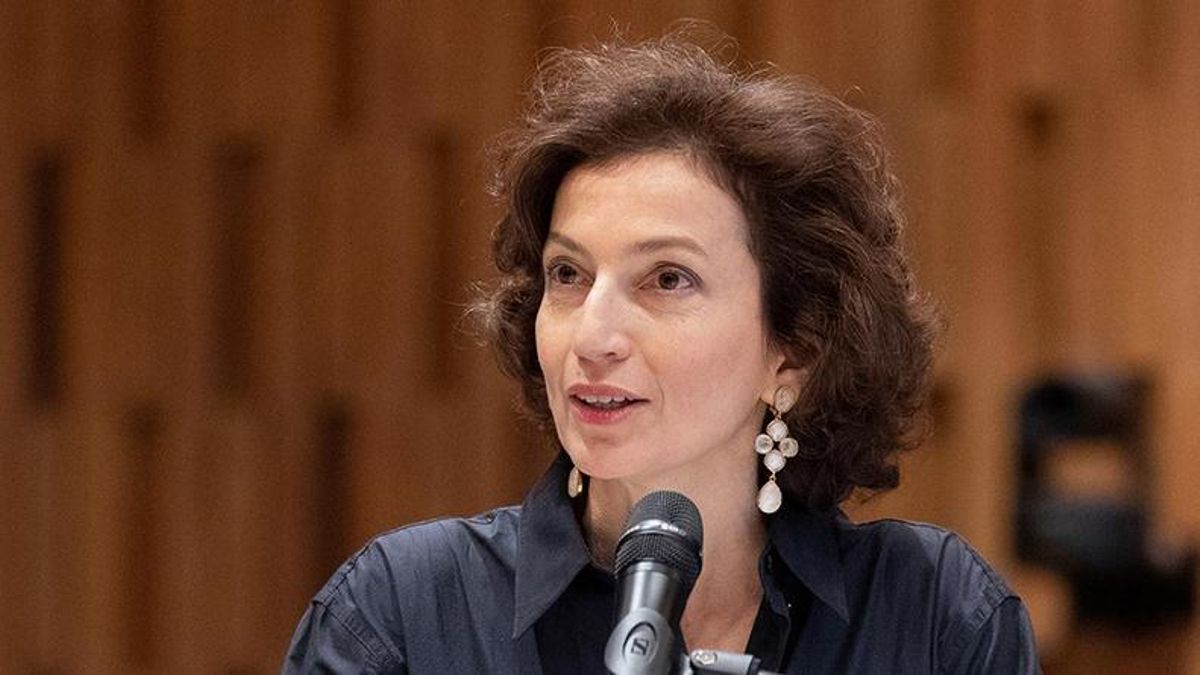 Audrey Azoulay, directora de la Unesco desde 2017.