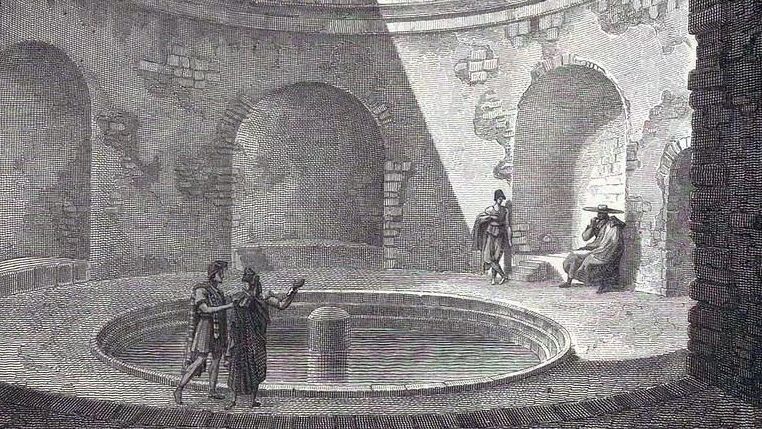 Los recintos ofrecían comidas, espectáculos y recomendaciones médicas