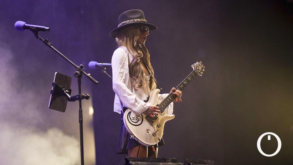 El concierto de Orianthi en el Festival de la Guitarra, en imágenes