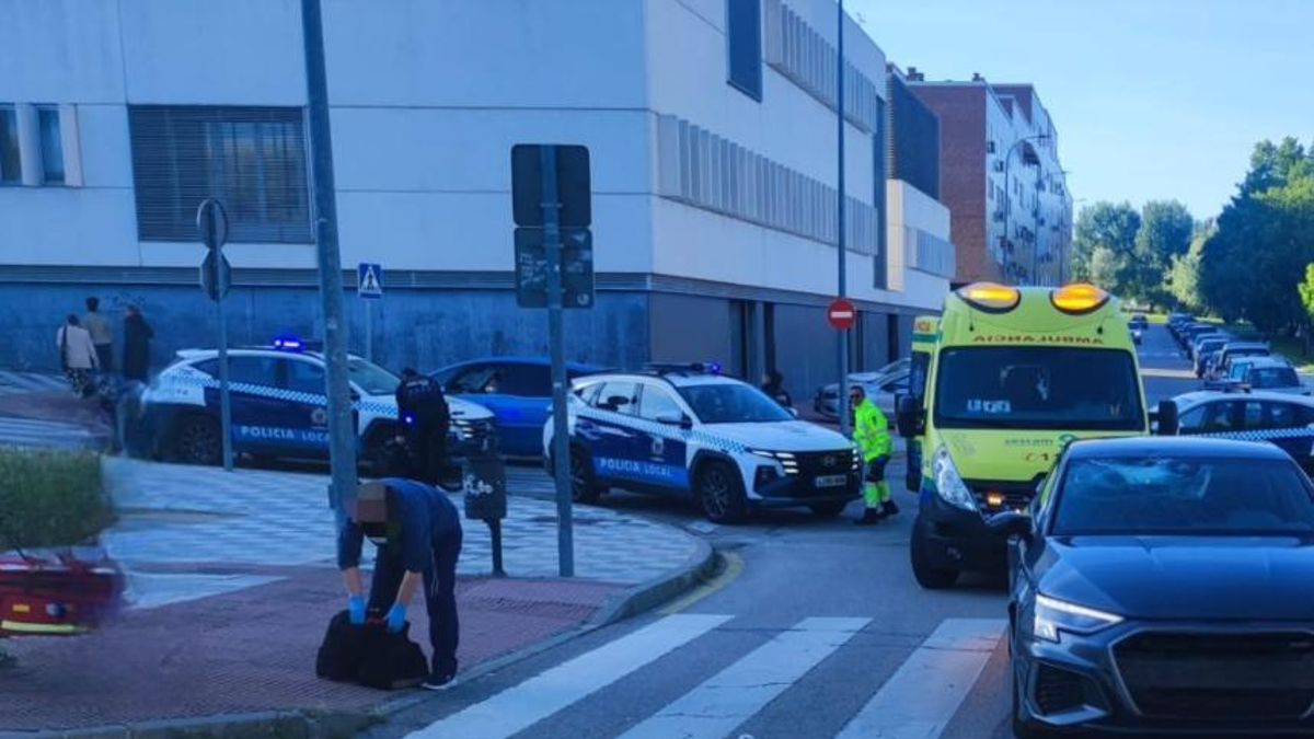 Un menor resulta herido tras ser atropellado en un paso de peatones de Cuenca