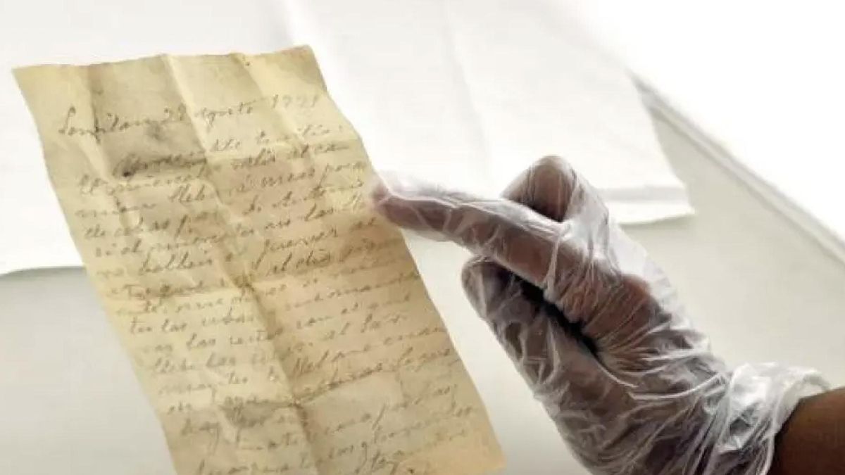 La carta de Pepe a Emilia, tras ser hallada