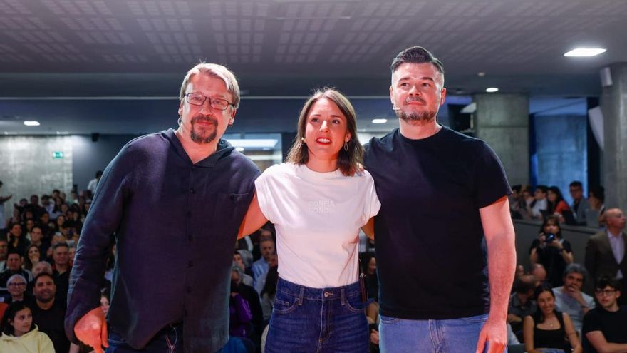 Rufián propone a ERC “inspirar” una alianza de izquierdas mientras Montero le pide compartir un "camino electoral"