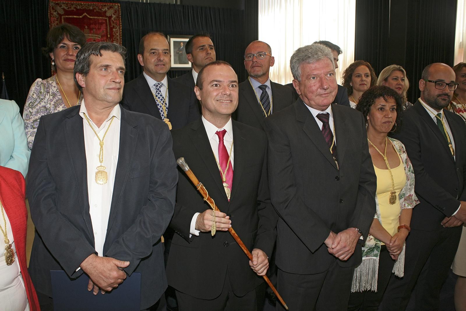 Ceremonia de investidura del Ayuntamiento de Las Palmas de Gran Canaria. (Foto: Alejandro Ramos).
