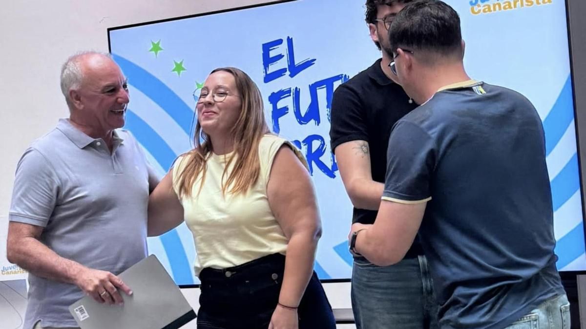 Nace Juventud Canarista, vinculada con Nueva Canarias y con Zaida Padilla como secretaria general