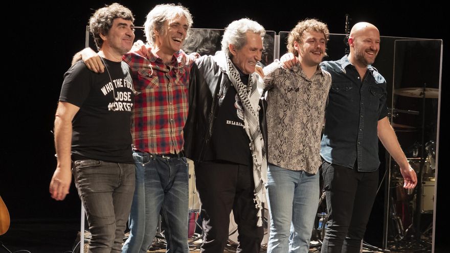 Final apoteósico de Miguel Ríos y sus Black Betty Boys