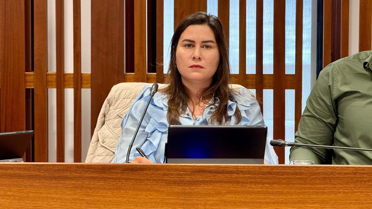Mónica García,  consejera  de Medio Ambiente, Transición Ecológica y Lucha contra el Cambio Climático del Cabildo de La Palma.