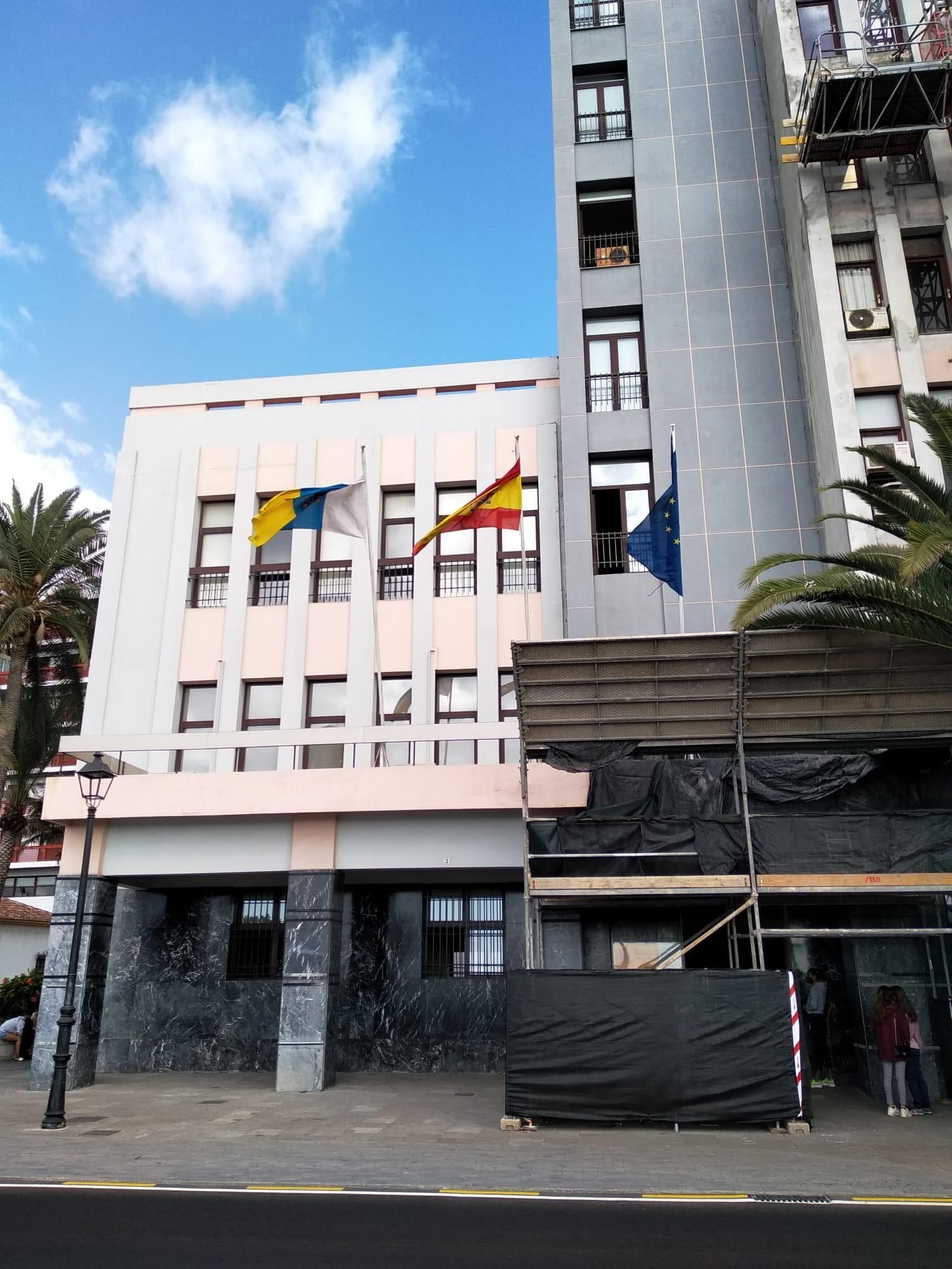Edificio-sede de la Dirección Insular de la Administración General del Estado en La Palma.