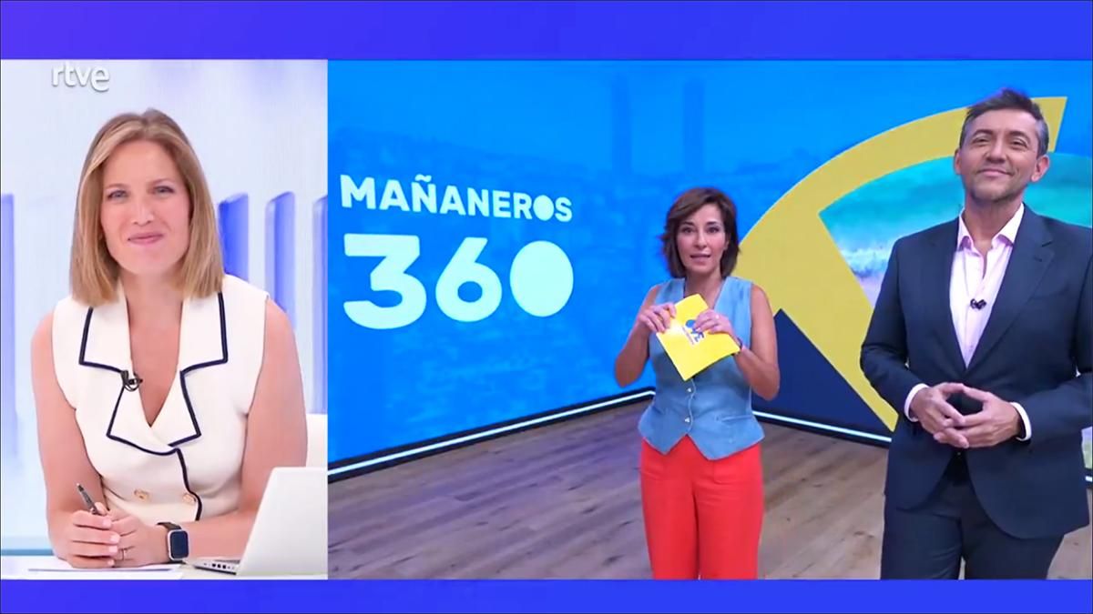 La 1 reafirma su control de la mañana con Silvia Intxaurrondo (17.5%) y sus 'Mañaneros 360' (14%)