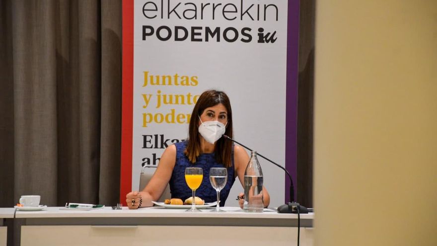 Elkarrekin Podemos-IU se ve con la "responsabilidad histórica" de incidir "lo máximo posible" en las nuevas leyes vascas