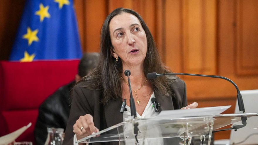 Paula Badanelli, portavoz de Vox.