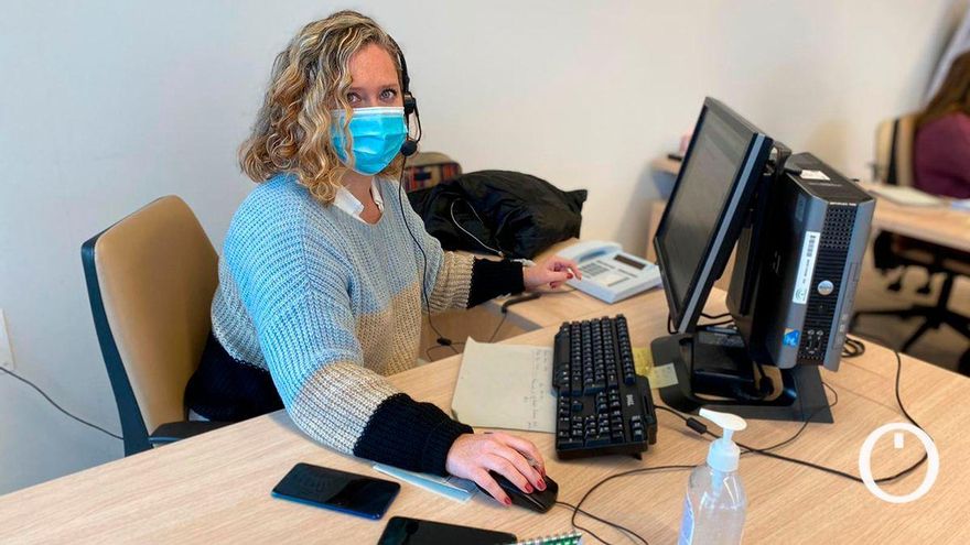 Pilar Conde, rastreadora de Covid en Córdoba.