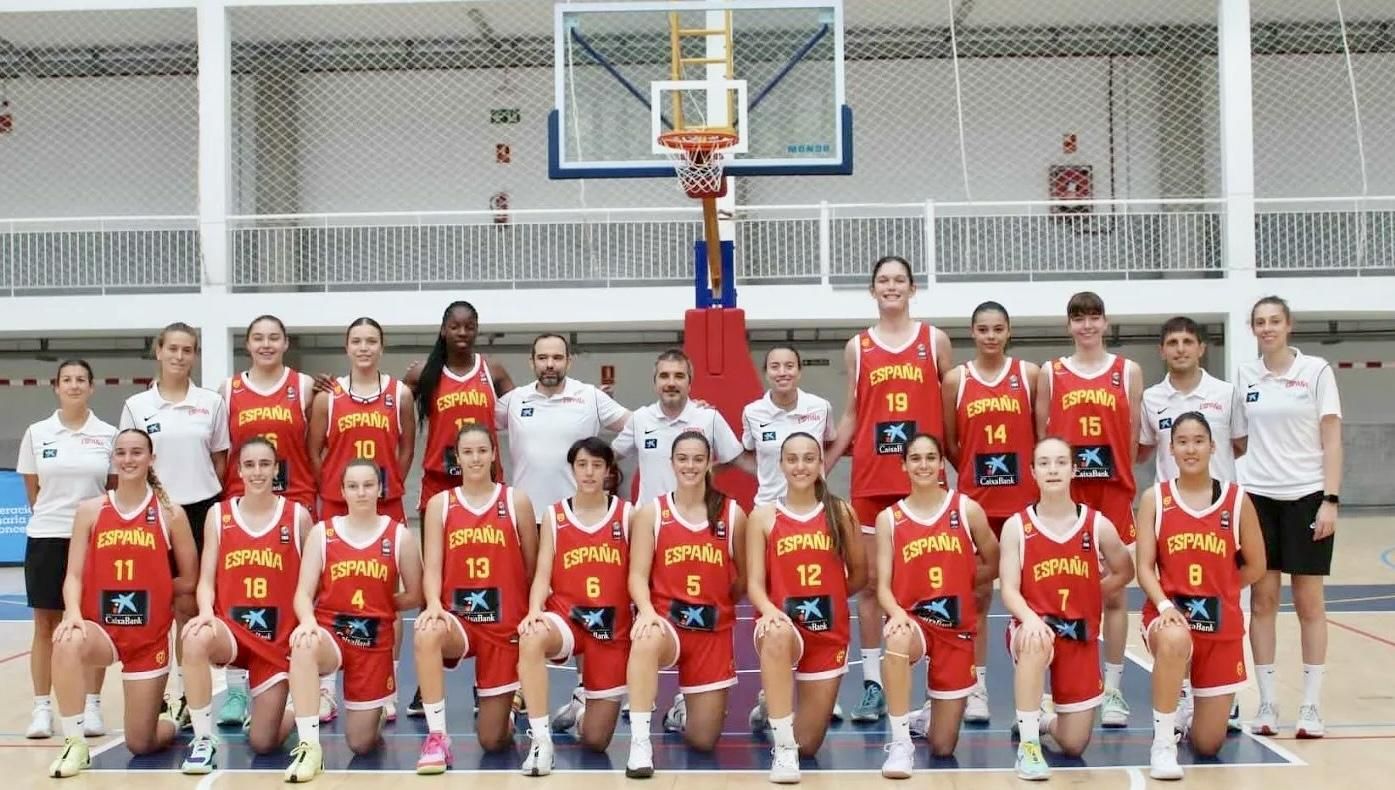 La Selección Española que participó en el Torneo Internacional U17 Isla de La Palma.
