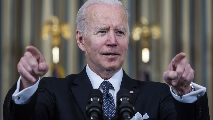 Joe Biden, presidente de Estados Unidos. EFE/EPA/JIM LO SCALZO