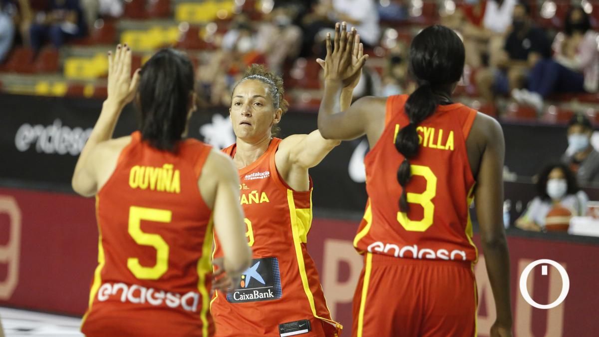 Las imágenes del España - Bélgica