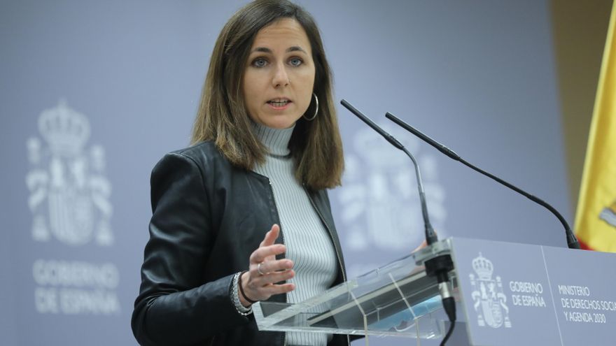 Archivo - La ministra de Derechos Sociales y Agenda 2030, Ione Belarra