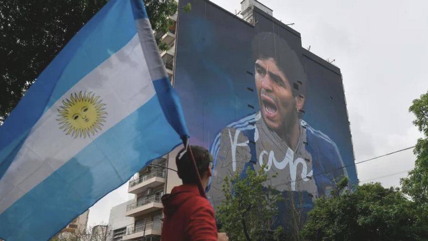Diego Maradona tendrá un mural gigante en Constitución