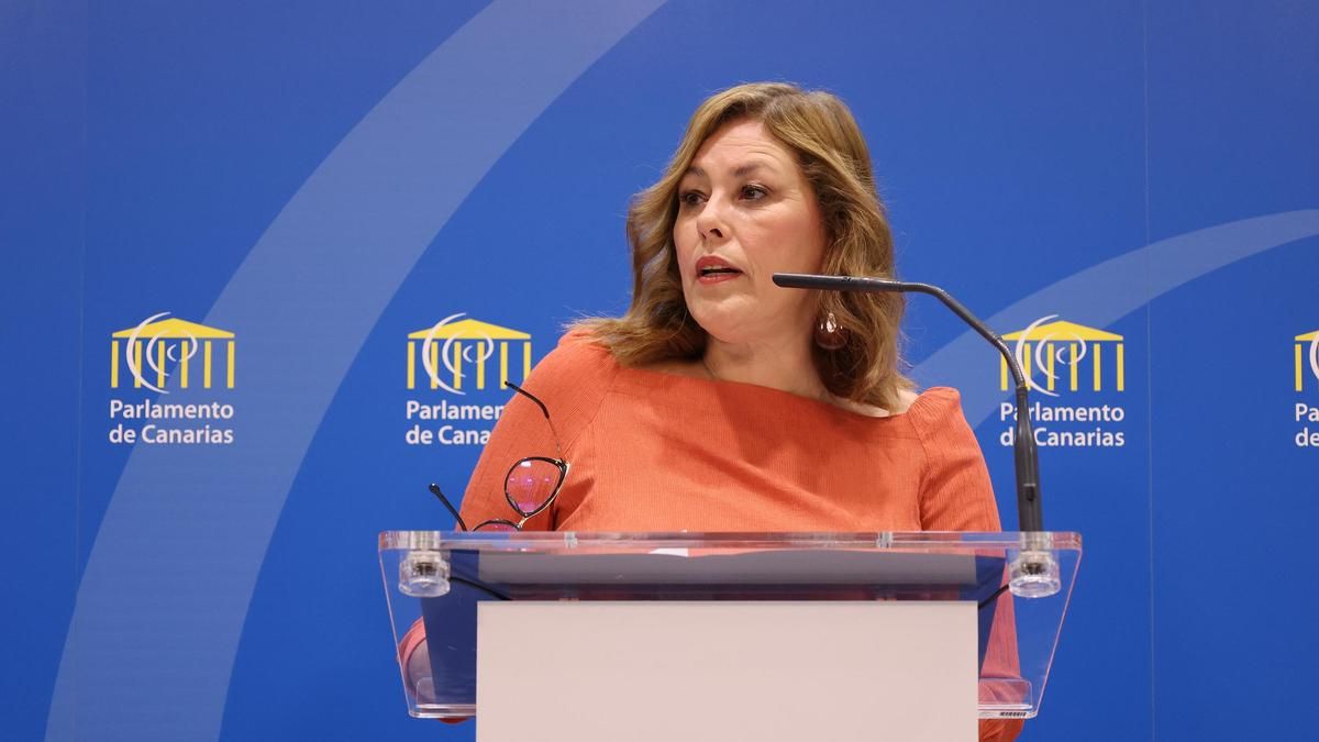 La presidenta del Parlamento canario pide revisar el Portal de Transparencia de la Cámara tras detectar errores