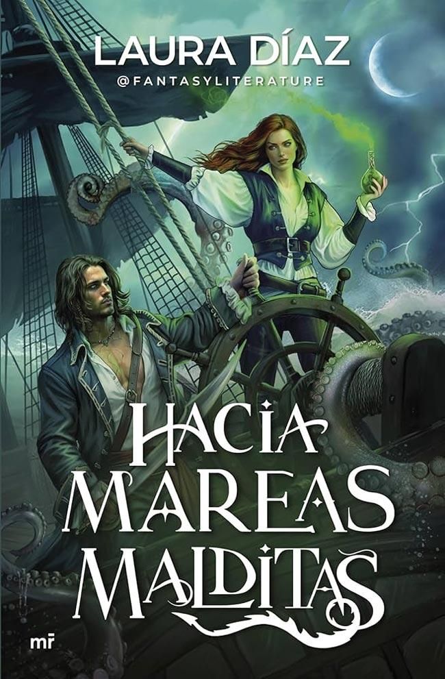 Hacia Mareas Malditas Libro Laura Díaz FantasyLiterature