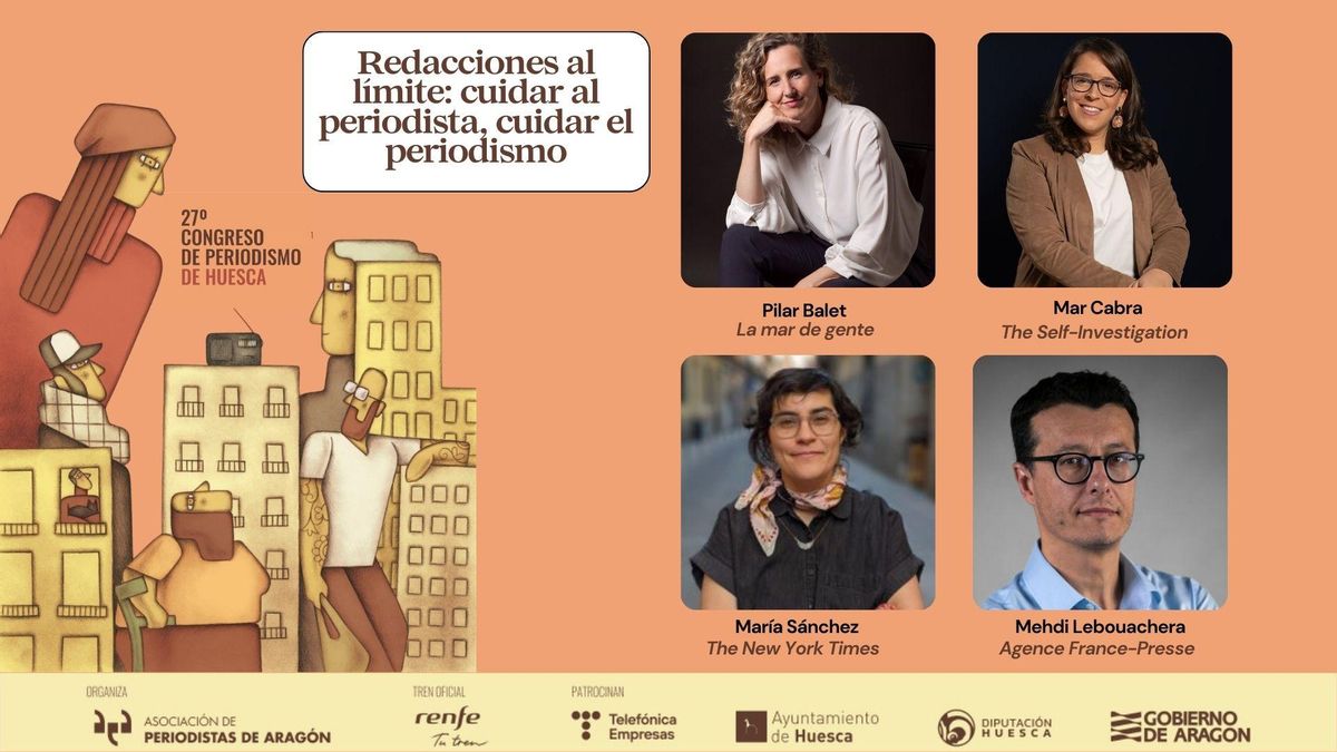 La charla sobre 'redacciones al límite'.