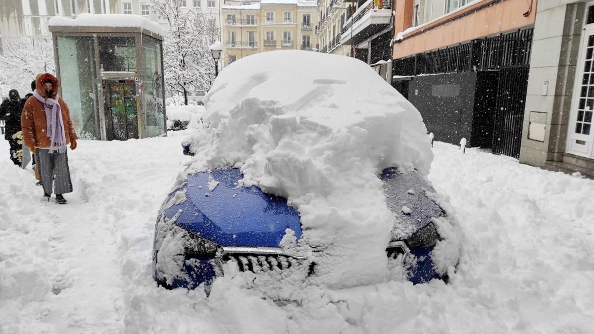 Sábado de nieves en Chueca