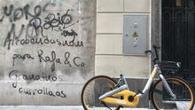 Bicicletas de alquiler en la ciudad de Granada/ Foto: Salvador Martínez