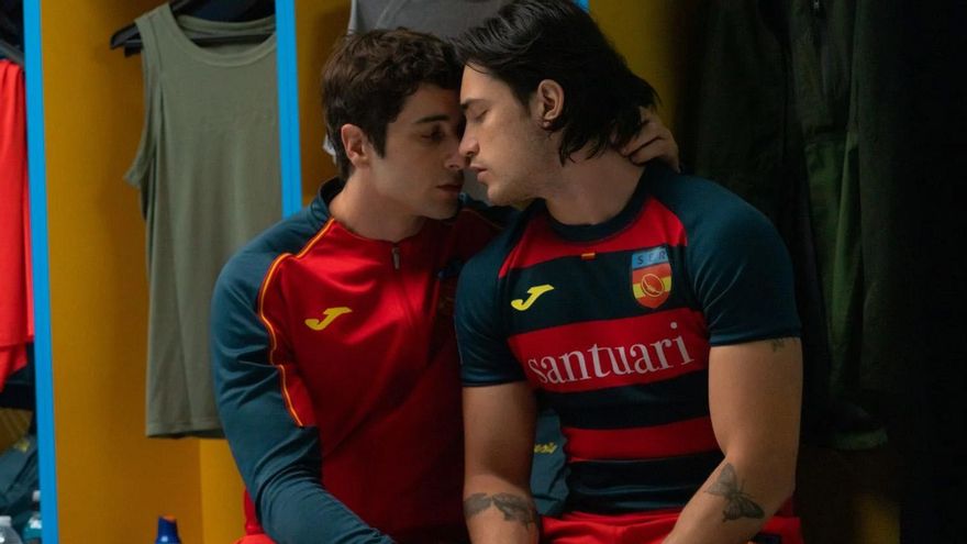 Agustín Della Corte y Juan Perales en una imagen de 'Olympo'