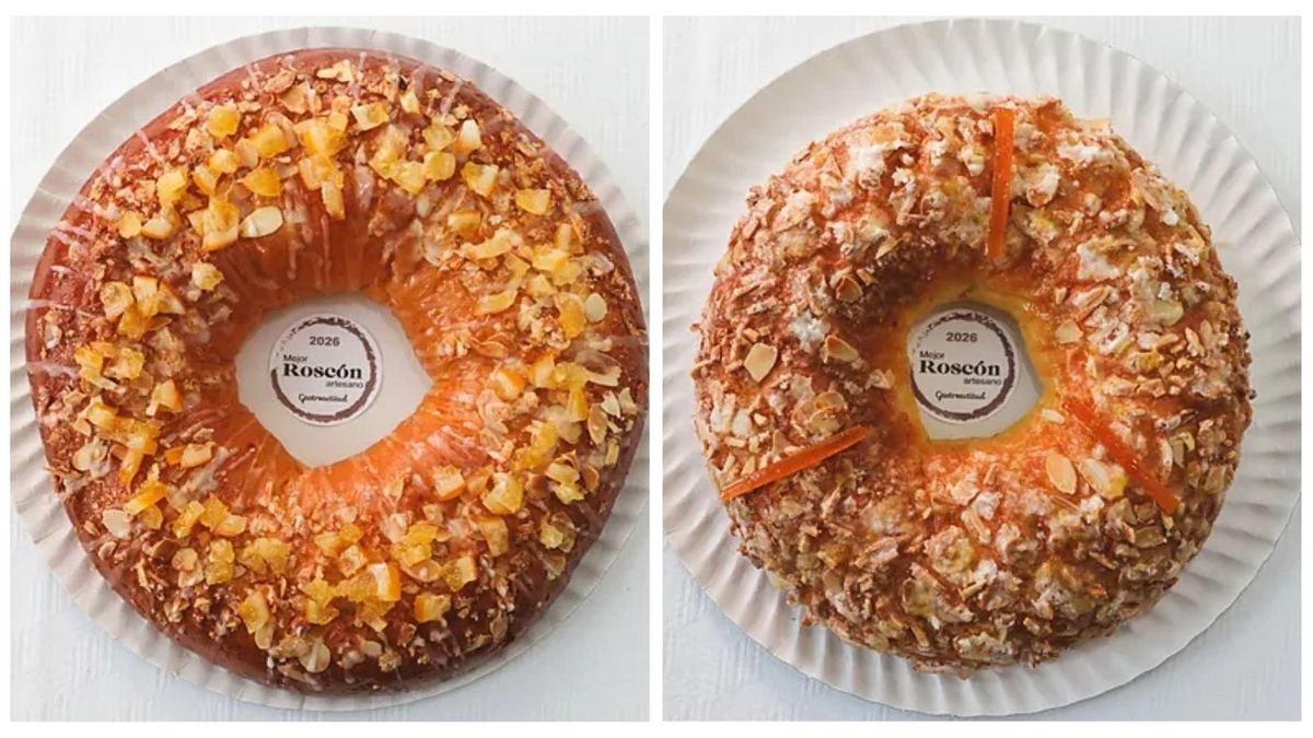 Roscones de La Crujiente y Marea Bread, segundo y tercer puesto del certamen