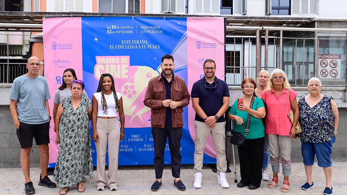 Presentación de 'Vamos de Cine', del Ayuntamiento de Las Palmas de Gran Canaria.