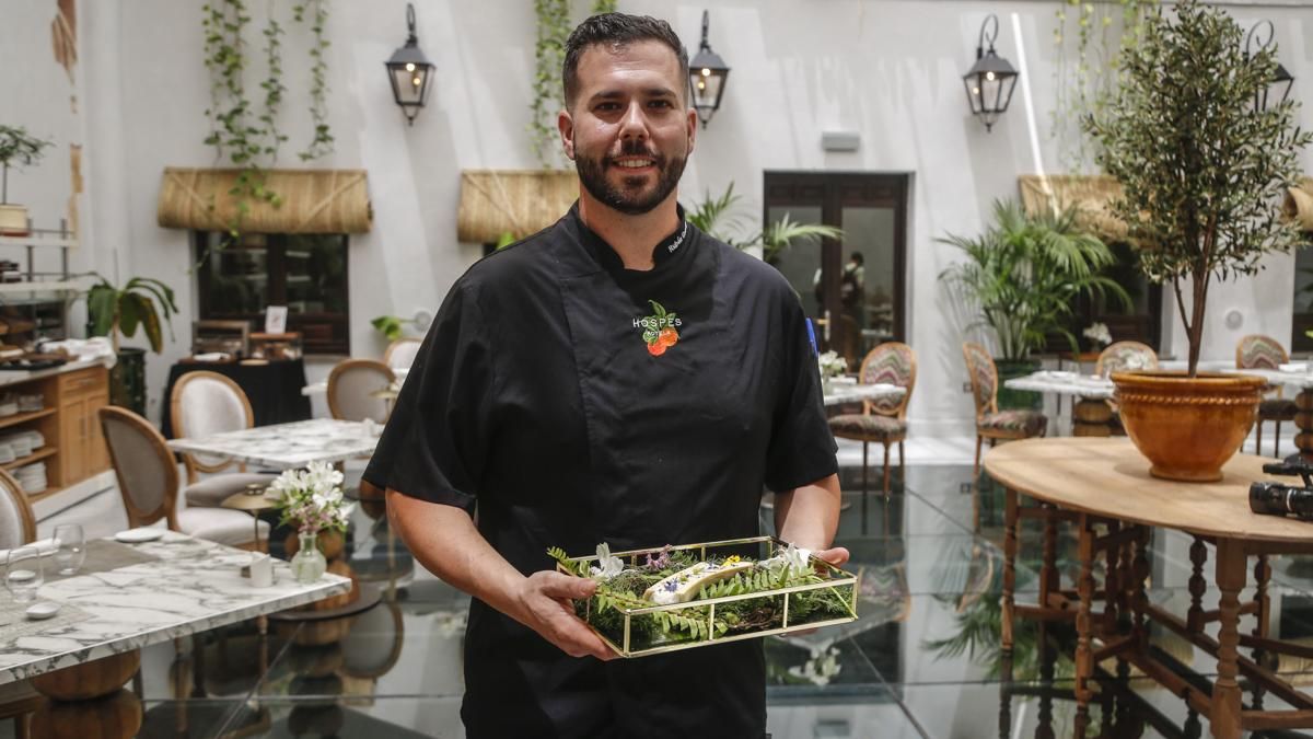 Presentación de la nueva carta del chef Rubén González en el hotel Hospes El Bailío