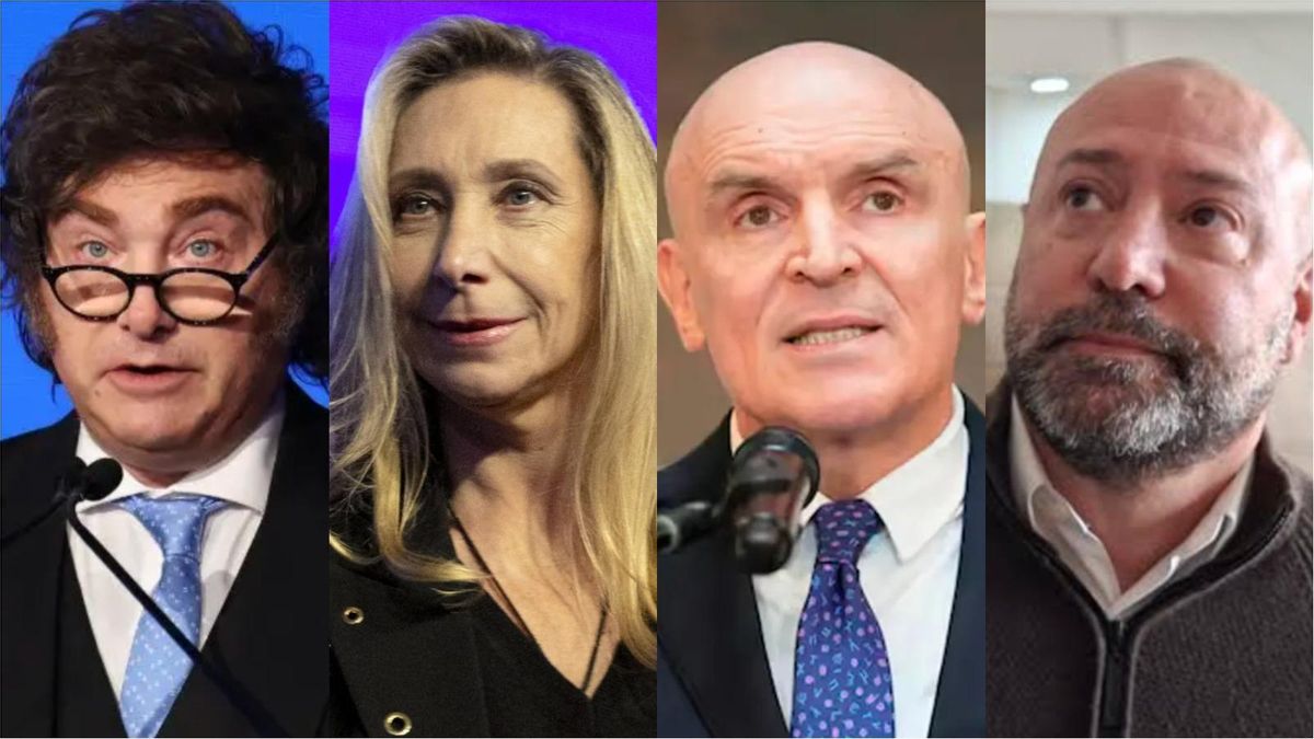 Javier Milei, Karina Milei, José Luis Espert y Diego Spagnuolo, con suerte distinta en tribunales federales. "Estamos limpios", dijo Milei.