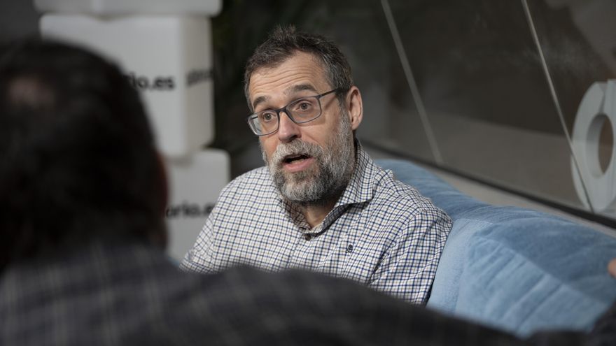 Fernández, durante la conversación con elDiario.es.