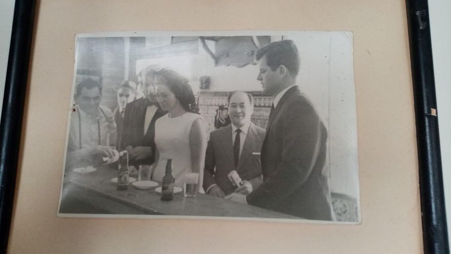 La visita de Ted Kennedy a Las Teresas