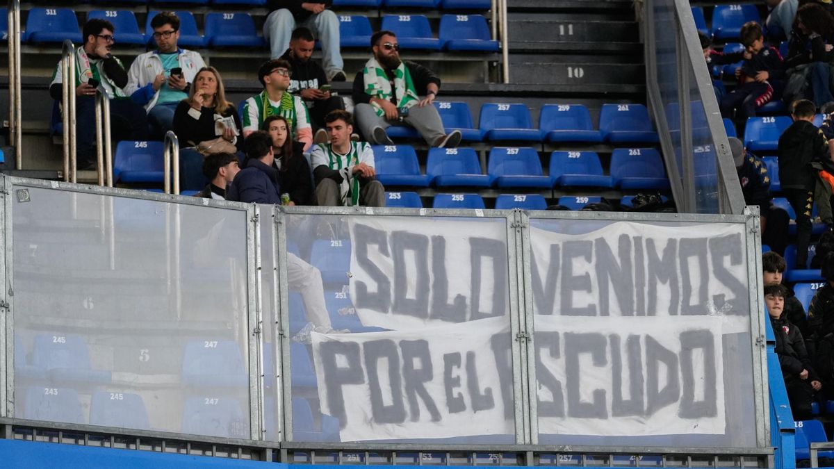 "Solo venimos por el escudo"