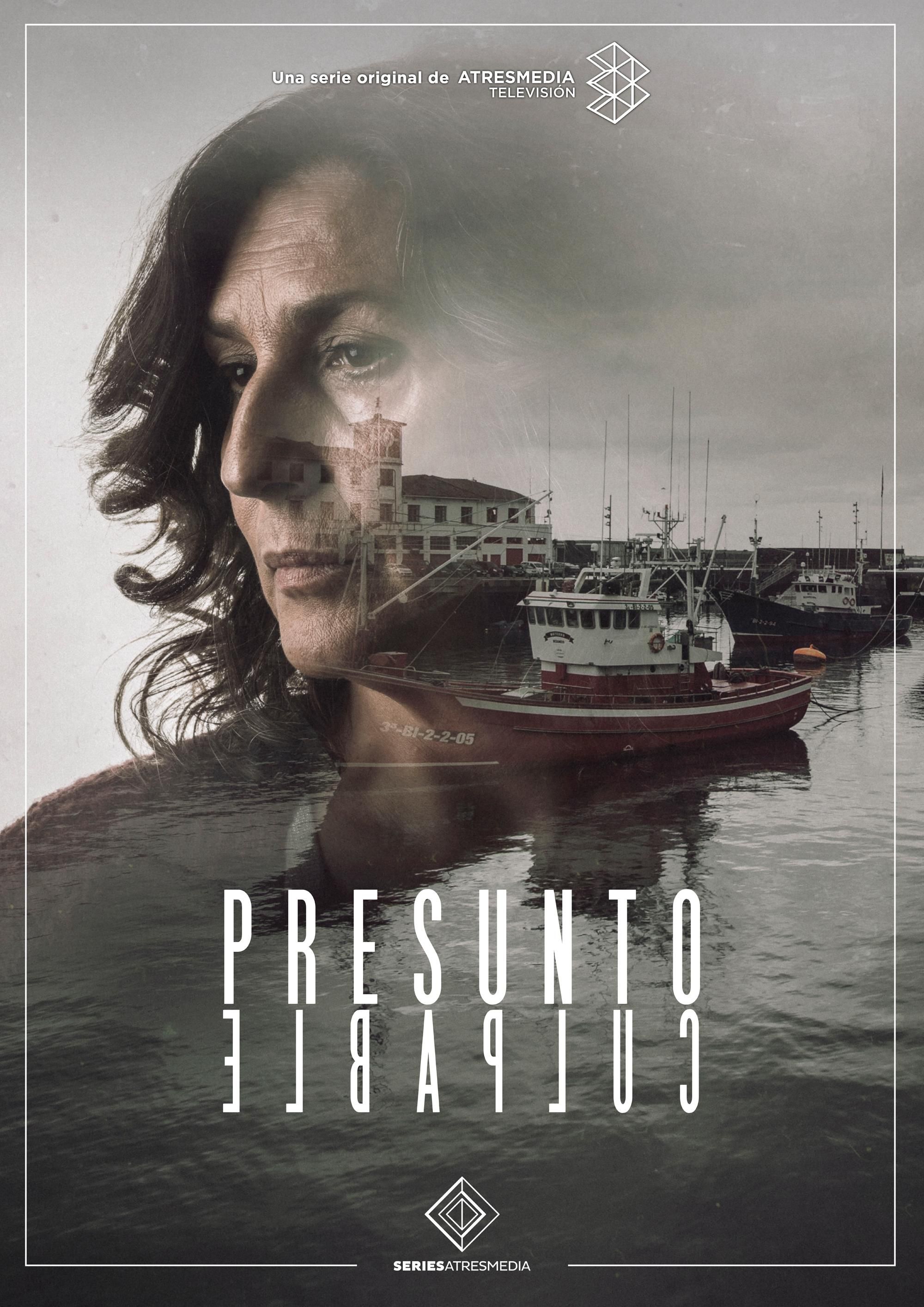 Elvira Mínguez (Amaia) en su póster oficial de Presunto Culpable en Antena 3