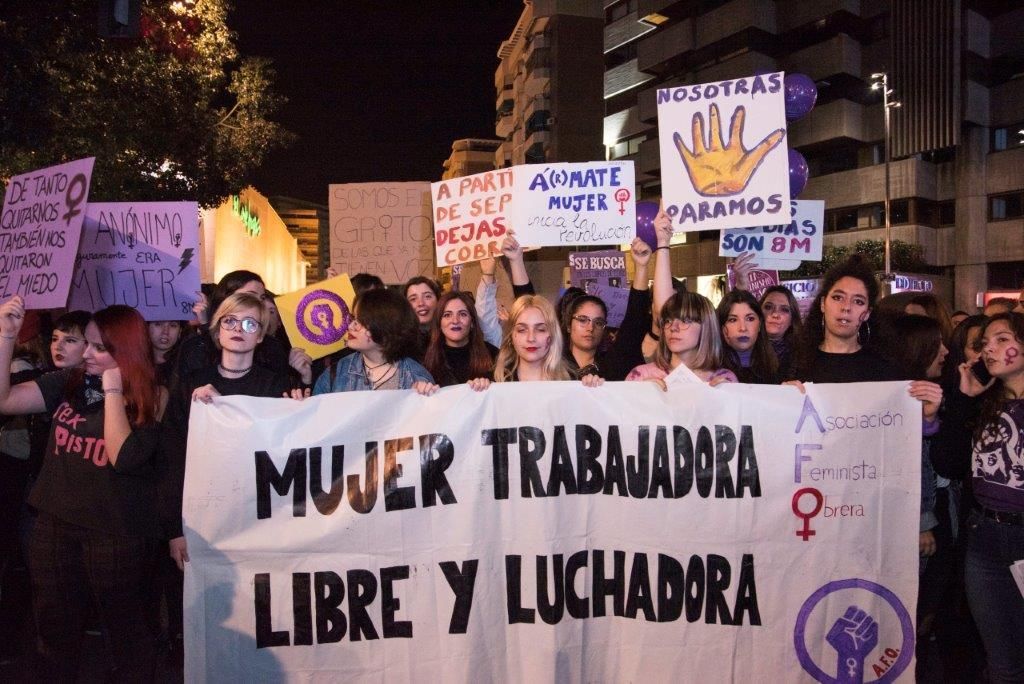 Manifestación feminista en Murcia / Carlos Trenor