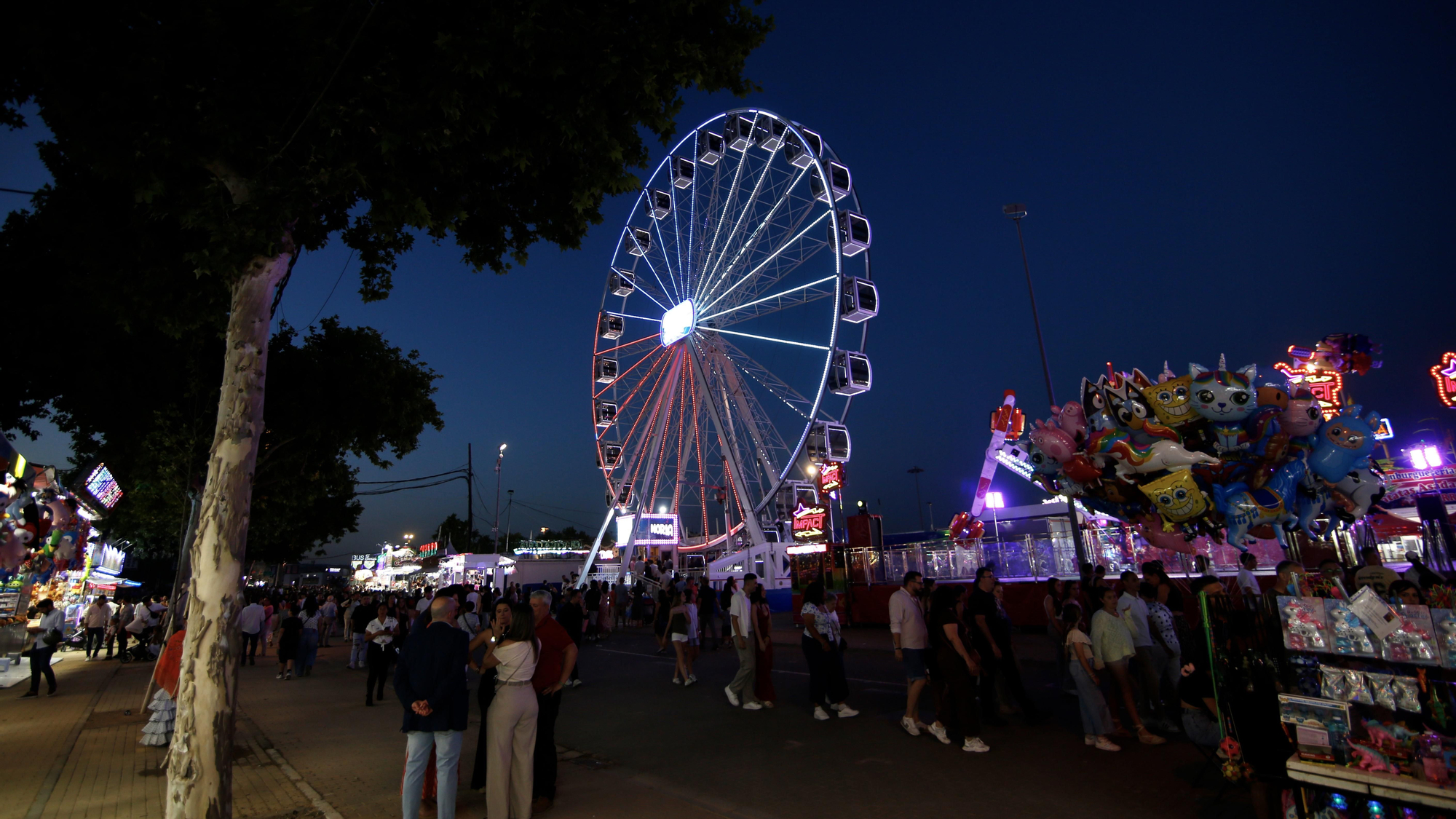 Las imágenes del alumbrado de la Feria de Córdoba 2026