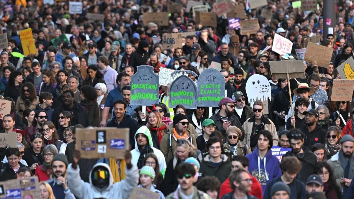 Protestas en París el 31 de octubre de 2026