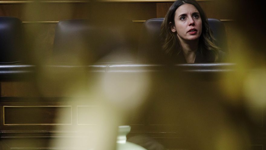 Irene Montero: "Deseo que volvamos a negociar y que haya acuerdo antes de que la propuesta del PSOE se tramite con los votos del PP y Vox"