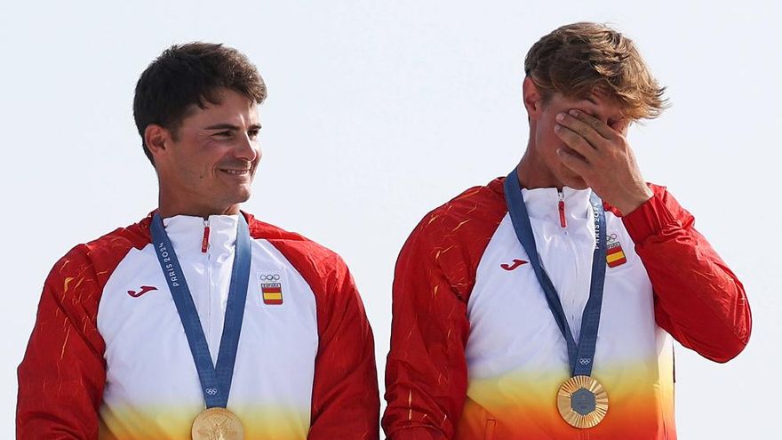 TVE navega hacia el oro de las audiencias con la medalla en Vela (17.9%), Alcaraz (22.8%) y el fútbol masculino (20.1%)