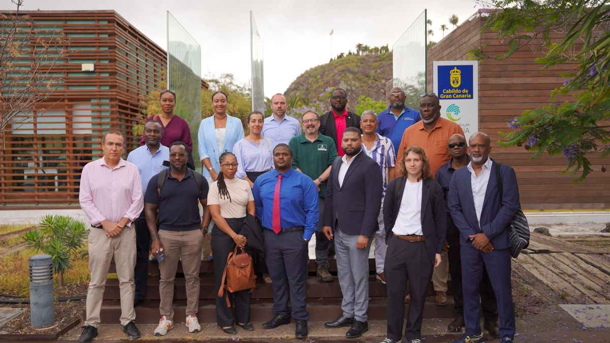 Una delegación de representantes de autoridades públicas del Caribe ha visitado el Consejo Insular de la Energía de Gran Canaria (CIEGC).