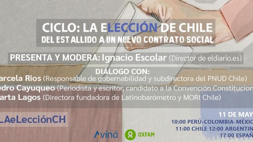 Cartel del ciclo 'La E/lección de Chile'