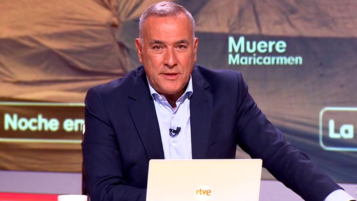 Xabier Fortes, en el canal 24h de RTVE