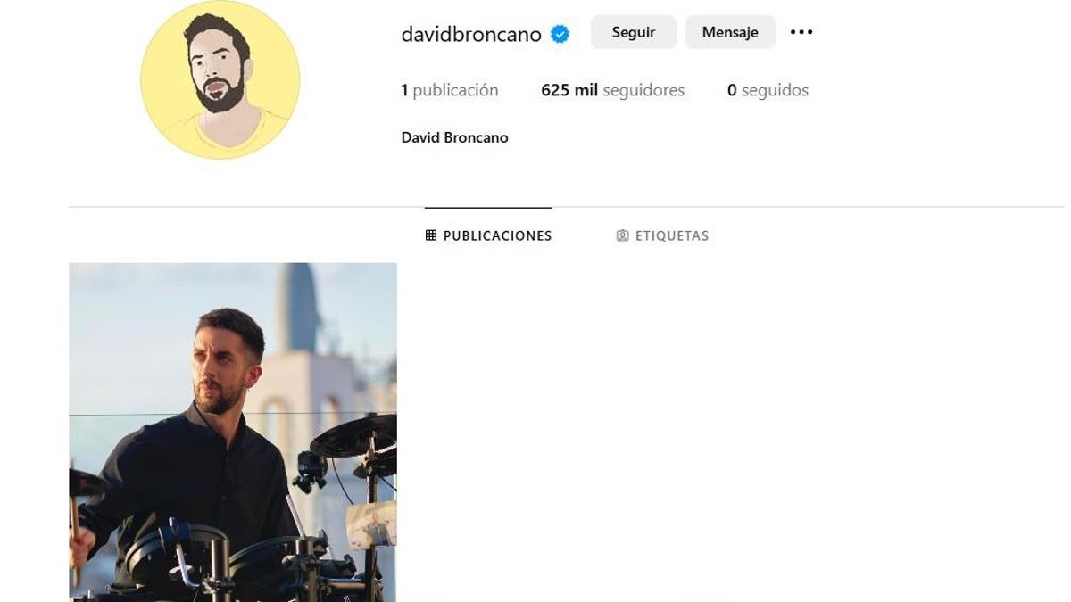 Captura de la cuenta de Instagram de David Broncano