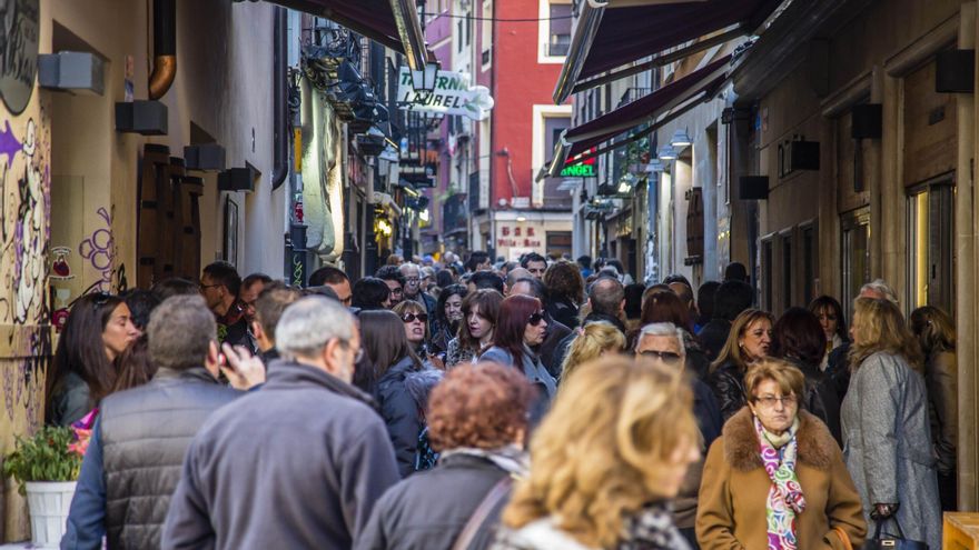 Preocupación en la gastronomía riojana por la "evidente decadencia y pérdida de identidad de la calle Laurel"